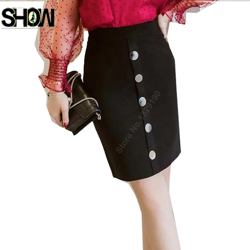 High Waist Skirts Women Female Clothes Elegant Office Lady Work Red Black Bandage Bodycon Mini Button Front Split Zipper Skirt
High Waist Skirts Women Female Clothes Elegant Office Lady Work Red Black Bandage Bodycon Mini Button Front Split Zipper Skirt