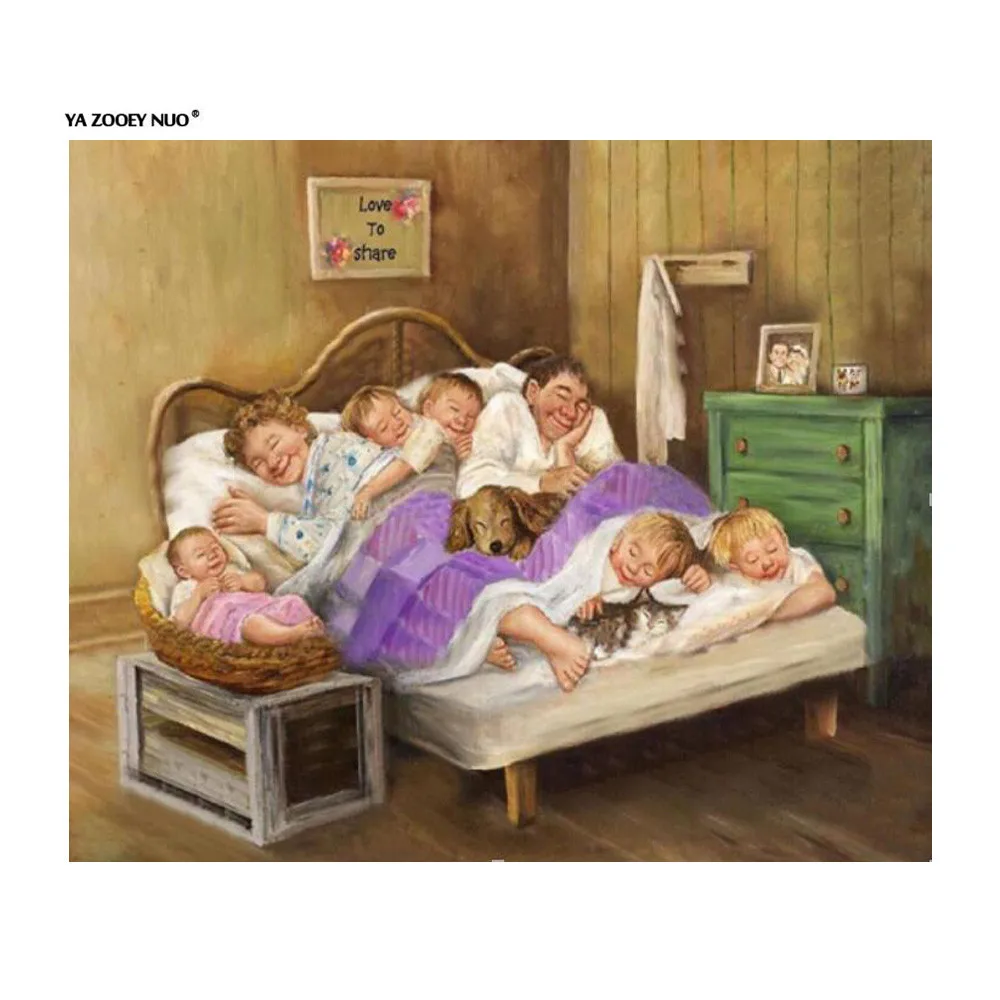 DIY needlework Diamond painting full square Rhinestone 3d diamond painting family sleeping cross stitch embroidery kits YU67
DIY needlework Diamond painting full square Rhinestone 3d diamond painting family sleeping cross stitch embroidery kits YU67