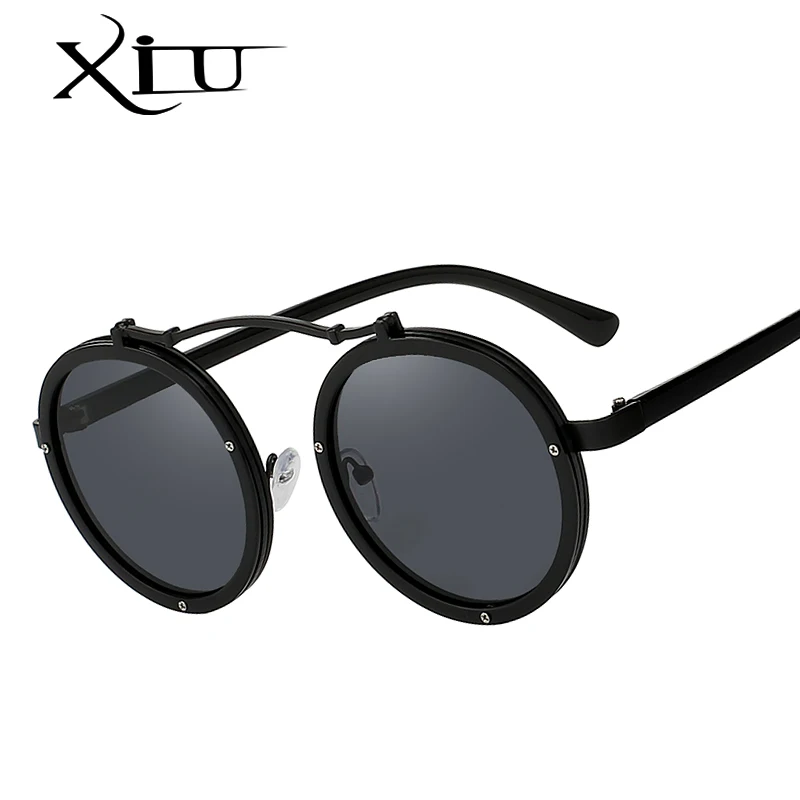 XIU Sunglasses Round Steampunk Sunglasses Men Retro Brand Designer Vintage Punk Glasses Summer Fashion Eyewear UV400 
XIU Sunglasses Round Steampunk Sunglasses Men Retro Brand Designer Vintage Punk Glasses Summer Fashion Eyewear UV400