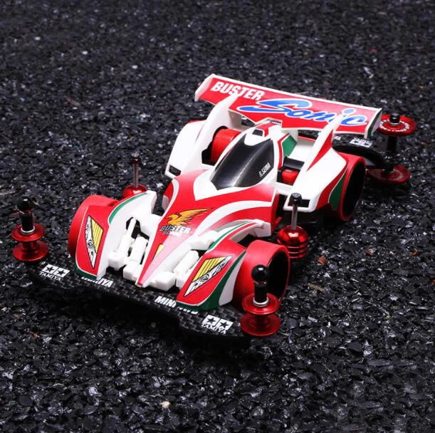 1/32 Scale Tamiya Mini 4WD Racing Car Model 19445 BUSTER Sonic Modify Parts Kit (Not Assembled)
1/32 Scale Tamiya Mini 4WD Racing Car Model 19445 BUSTER Sonic Modify Parts Kit (Not Assembled)