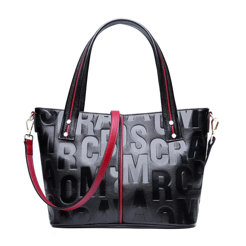 2019 New Genuine Cow Leather Women's Tote Bag Lady Bags Luxury letter Design duffle bag Brand Woman Shoulder Messenger Bags
2019 New Genuine Cow Leather Women's Tote Bag Lady Bags Luxury letter Design duffle bag Brand Woman Shoulder Messenger Bags