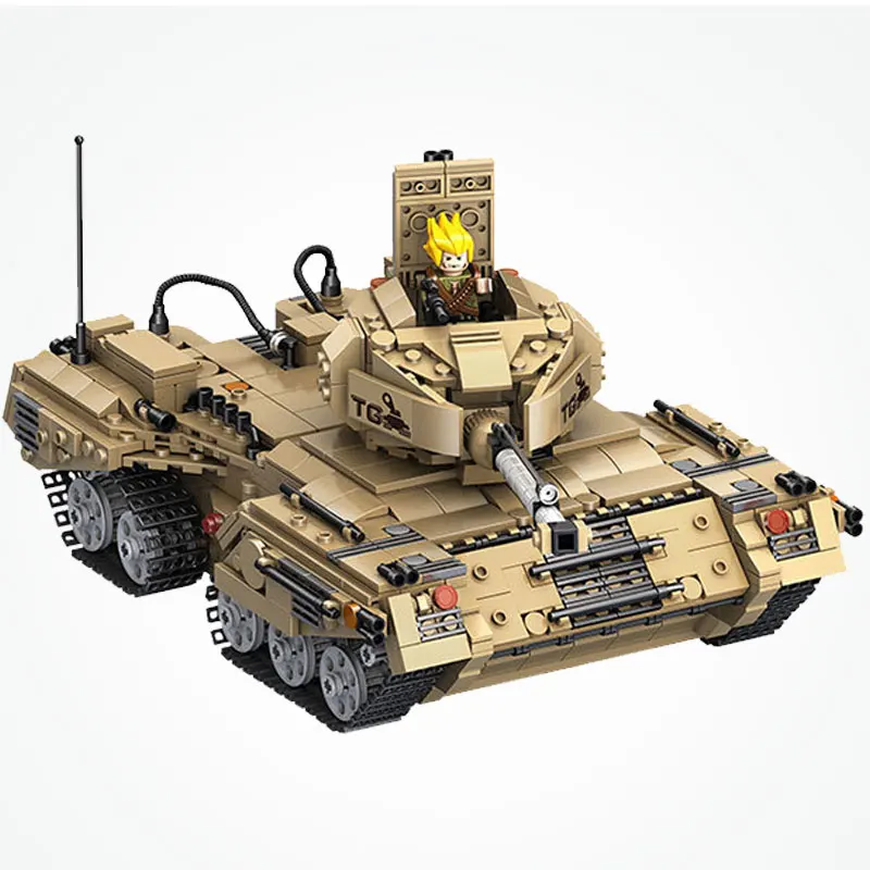 Legoing German Tank Military PLS 635017 Main Battle Building Blocks Model Educational DIY Bricks World War Toys For Boy Gifts
Legoing German Tank Military PLS 635017 Main Battle Building Blocks Model Educational DIY Bricks World War Toys For Boy Gifts