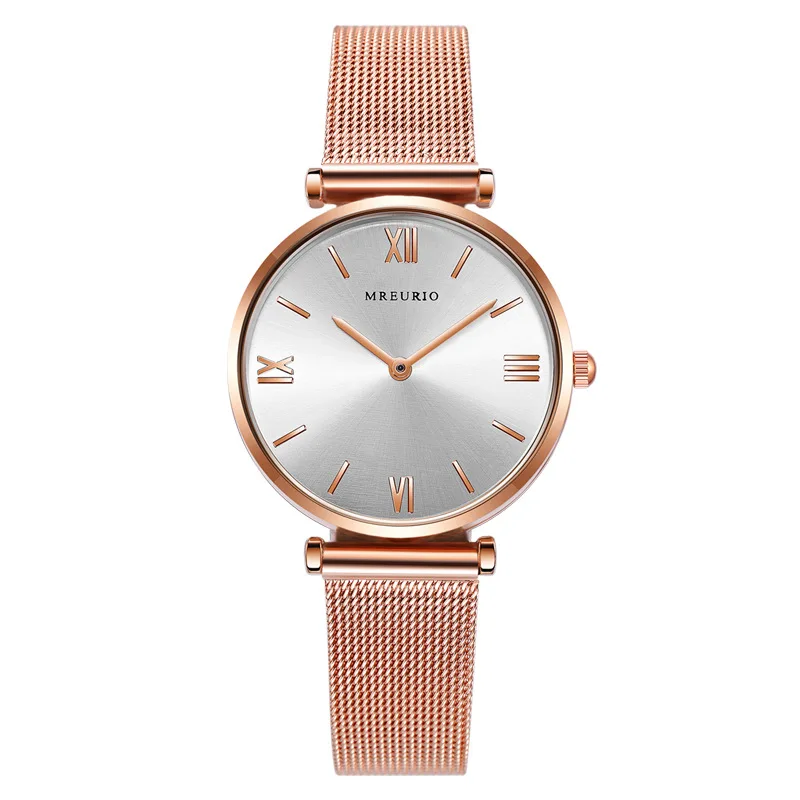 Minimalism Style Watch Women Luxury Rose Gold Mesh Quartz Watch Fashion Casual Ladies Dress Crystal Wristwatch relogio feminino
Minimalism Style Watch Women Luxury Rose Gold Mesh Quartz Watch Fashion Casual Ladies Dress Crystal Wristwatch relogio feminino