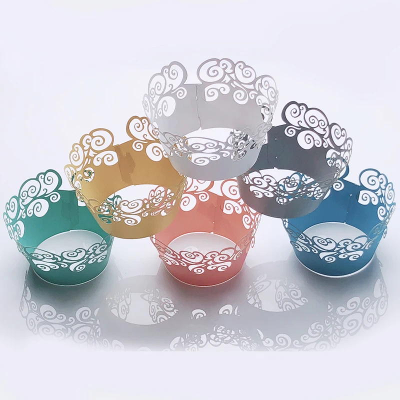 50pcs Little Vine Lace Laser Cut Cupcake Wrapper Liner Baking Cup Hollow Paper Cake Cup DIY Baking Fondant Cupcake Decoration
50pcs Little Vine Lace Laser Cut Cupcake Wrapper Liner Baking Cup Hollow Paper Cake Cup DIY Baking Fondant Cupcake Decoration