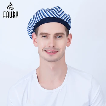 5 Colors Wholesale Striped Chef Hats Food Service Restaurant Bakery Work Caps Kitchen Canteen Uniforms Accessories Forward Cap
5 Colors Wholesale Striped Chef Hats Food Service Restaurant Bakery Work Caps Kitchen Canteen Uniforms Accessories Forward Cap