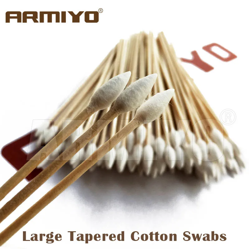 Armiyo 152mm 6 Inch Length 5.58mm .22Cal Large Tapered Swabs Gun Cleaning Cotton Rifle Airsoft Cleaner Brush Hunting Accessories
Armiyo 152mm 6 Inch Length 5.58mm .22Cal Large Tapered Swabs Gun Cleaning Cotton Rifle Airsoft Cleaner Brush Hunting Accessories