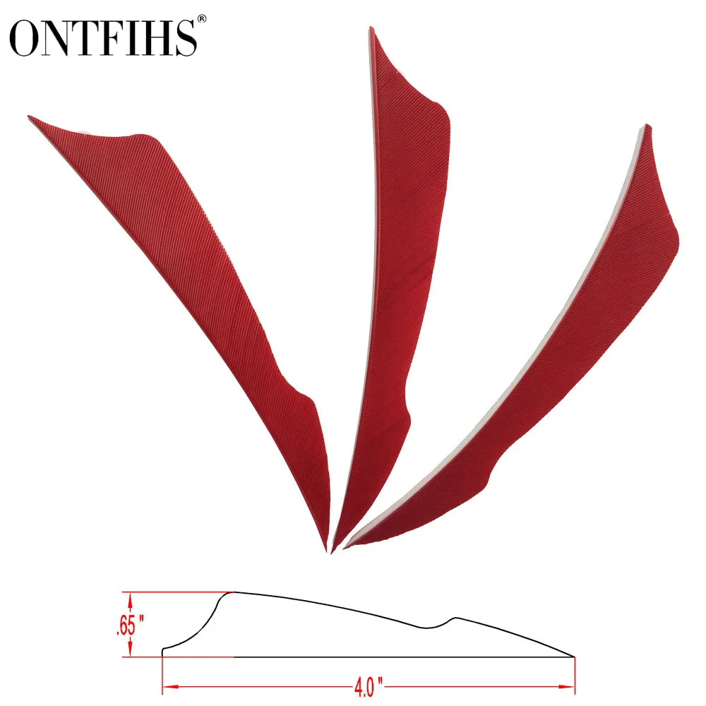 100PCS ONTFIHS 4 Inch Hunting Arrow Feather Fetching Arrow Archery Accessories 4'' Vane Fetches Real Turkey Feathers-Red Sting
100PCS ONTFIHS 4 Inch Hunting Arrow Feather Fetching Arrow Archery Accessories 4'' Vane Fetches Real Turkey Feathers-Red Sting