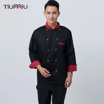 High Quality Chef Coat Double Breasted Restaurant Hotel Food Service Chef Waiter Barber Jackets Workwear Uniforms Men Women
High Quality Chef Coat Double Breasted Restaurant Hotel Food Service Chef Waiter Barber Jackets Workwear Uniforms Men Women