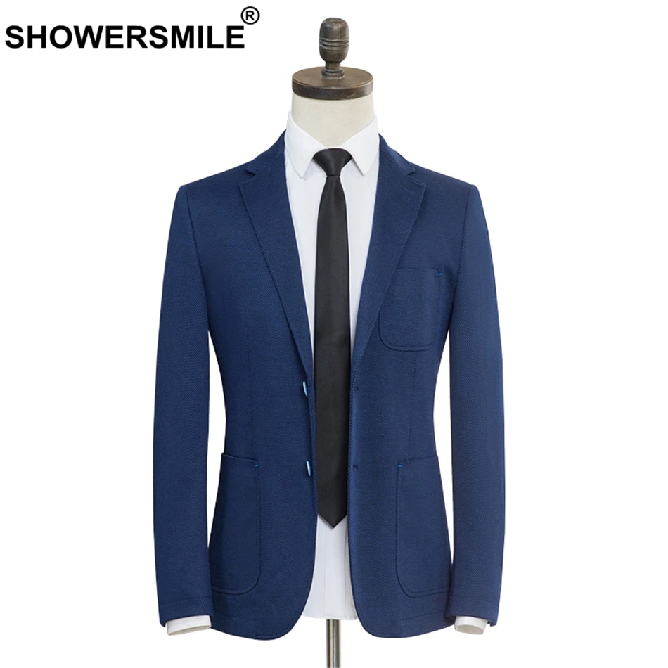SHOWERSMILE Brand Smart Casual Blazer Men Slim Fit Blue Suit Jacket Male Gentlemen Plus Size Blazer Jacket Autumn Wedding Coat
SHOWERSMILE Brand Smart Casual Blazer Men Slim Fit Blue Suit Jacket Male Gentlemen Plus Size Blazer Jacket Autumn Wedding Coat