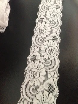 6cm width 50meter/lot ivory Elastic spring Lace trim for wedding decor craft wave swiss french lace DIY bridal garter headband
6cm width 50meter/lot ivory Elastic spring Lace trim for wedding decor craft wave swiss french lace DIY bridal garter headband