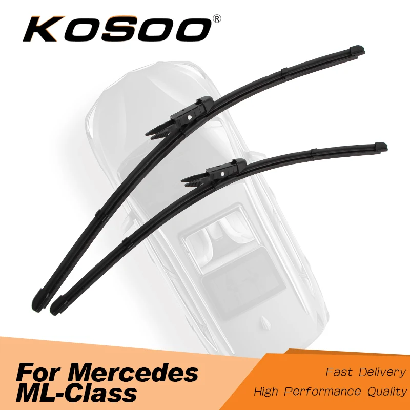 KOSOO For Mercedes-Benz ML-Class W164 W166 ML350 300 Model Year From 2005 To 2016 Car Windscreen Windshield Wiper Blade Styling
KOSOO For Mercedes-Benz ML-Class W164 W166 ML350 300 Model Year From 2005 To 2016 Car Windscreen Windshield Wiper Blade Styling