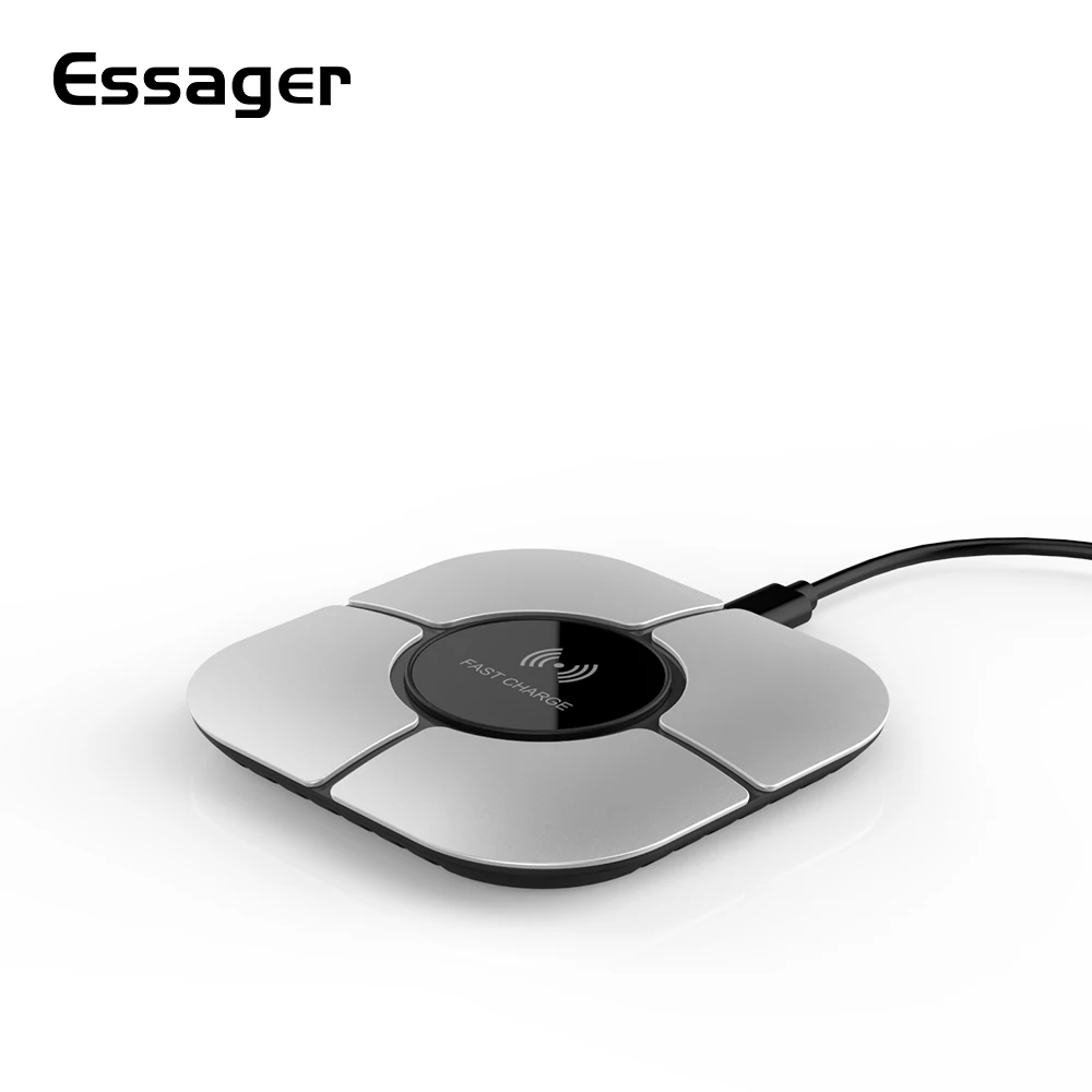 Essager QI Wireless Charger for iPhone Xiaomi mi 9 Samsung S10 Wirless Wireless Charging Pad For Huawei Mate 20 Wireles Charger
Essager QI Wireless Charger for iPhone Xiaomi mi 9 Samsung S10 Wirless Wireless Charging Pad For Huawei Mate 20 Wireles Charger