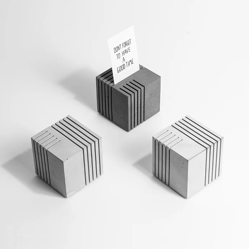 Concrete card holder silicone mold cement card holder mold gypsum card holder office mold
Concrete card holder silicone mold cement card holder mold gypsum card holder office mold