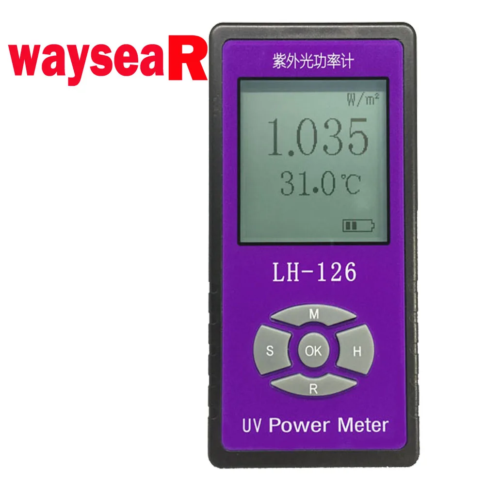 LH-126 UV power Meter detector Barrier rate tester Solar Films UV Light transmittance test, Chinese and English interface option
LH-126 UV power Meter detector Barrier rate tester Solar Films UV Light transmittance test, Chinese and English interface option
