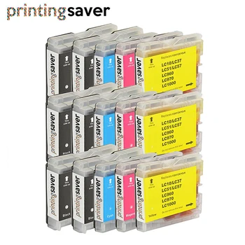 15 Ink Cartridge for LC970 LC1000 For Brother DCP-130C DCP-135C MFC-235C MFC-240C MFC-230C MFC-235C MFC-240C MFC-240CN MFC-260C
15 Ink Cartridge for LC970 LC1000 For Brother DCP-130C DCP-135C MFC-235C MFC-240C MFC-230C MFC-235C MFC-240C MFC-240CN MFC-260C