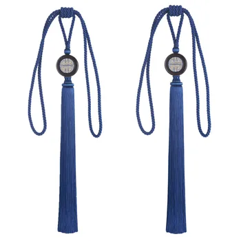 1 pair curtain tieback high class Chinese embroidered wood luxury boutique curtain tie tied rope tassel hanging ear tieback N106 
1 pair curtain tieback high class Chinese embroidered wood luxury boutique curtain tie tied rope tassel hanging ear tieback N106