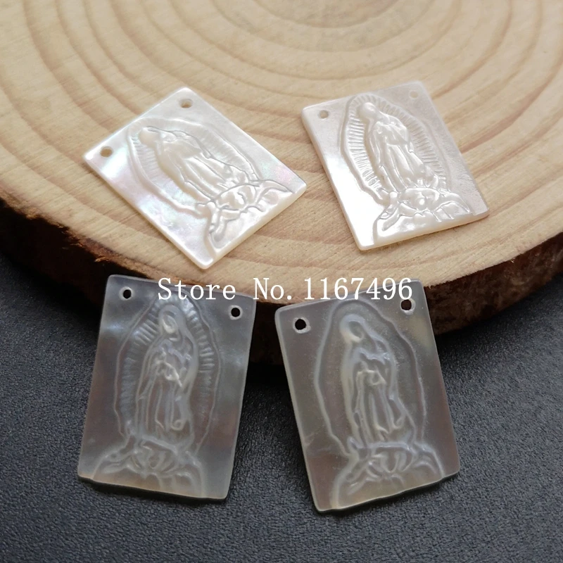 30pcs/lot 12x16mm Natural Rectangle Virgin of Guadalupe Mother of Pearl Shell Rectangle Mother Pearl Shell MOP for Jewelry
30pcs/lot 12x16mm Natural Rectangle Virgin of Guadalupe Mother of Pearl Shell Rectangle Mother Pearl Shell MOP for Jewelry