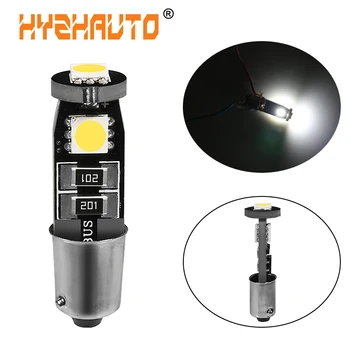 YCCPAUTO BA9S LED Canbus Light Non Polarity White 6000K 5050 Car H6W T4W Wedge Bulb License Plate Lamp Backup Brake Lights 1PCS
YCCPAUTO BA9S LED Canbus Light Non Polarity White 6000K 5050 Car H6W T4W Wedge Bulb License Plate Lamp Backup Brake Lights 1PCS