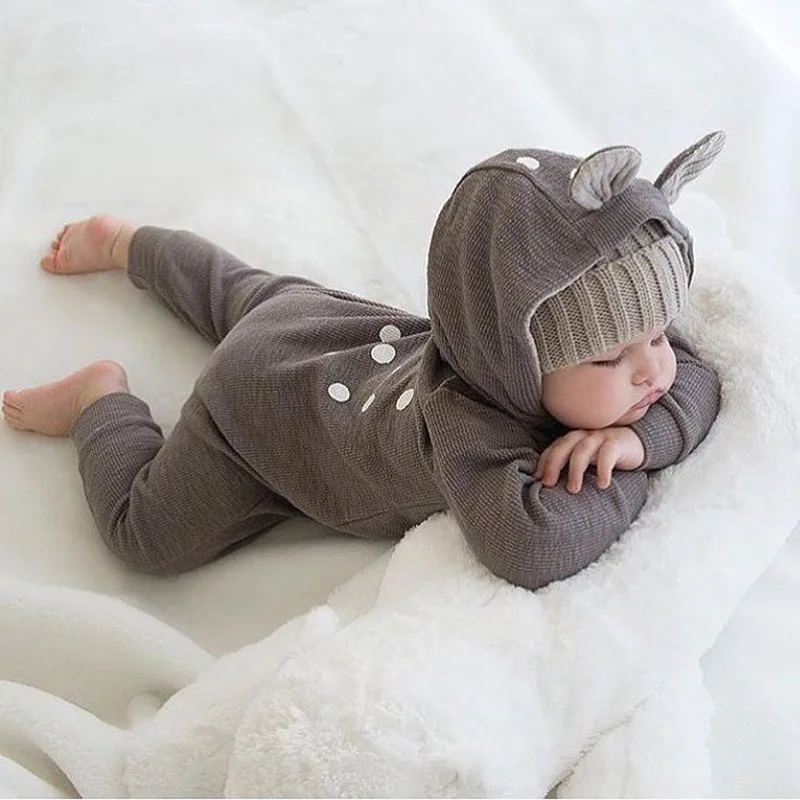Cute Cartoon Deer Tutu Hooded Rompers Newborn Clothing Infant Cotton Jumpsuits Baby Boys Girls Lovely Outerwear Costumes 0-2Y
Cute Cartoon Deer Tutu Hooded Rompers Newborn Clothing Infant Cotton Jumpsuits Baby Boys Girls Lovely Outerwear Costumes 0-2Y