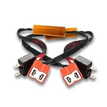 H7 50W 6Ohm Error Free LED Light Load Resistor Adapter Fix Flashing Harness Decoder for Headlight Headlamp Cornering DRL
H7 50W 6Ohm Error Free LED Light Load Resistor Adapter Fix Flashing Harness Decoder for Headlight Headlamp Cornering DRL