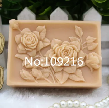 1pcs Lovely Rose with Square (zx269) Food Grade Silicone Handmade Soap Mold Crafts DIY Mould
1pcs Lovely Rose with Square (zx269) Food Grade Silicone Handmade Soap Mold Crafts DIY Mould