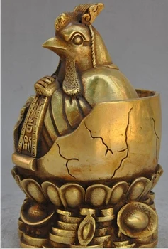 ymying 1031++++Details about Chinese fengshui Brass zodiac Cock Rooster wealth Rich Egg Chicken Cook Statue
ymying 1031++++Details about Chinese fengshui Brass zodiac Cock Rooster wealth Rich Egg Chicken Cook Statue