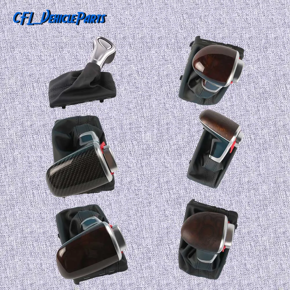 Carbon Fiber Wood Lever Gear Shift Knob w/ Gaiter Boot AT LHD Only 4GD713139 4G1713139 For Audi A6 C7 A7 2012-2015
Carbon Fiber Wood Lever Gear Shift Knob w/ Gaiter Boot AT LHD Only 4GD713139 4G1713139 For Audi A6 C7 A7 2012-2015