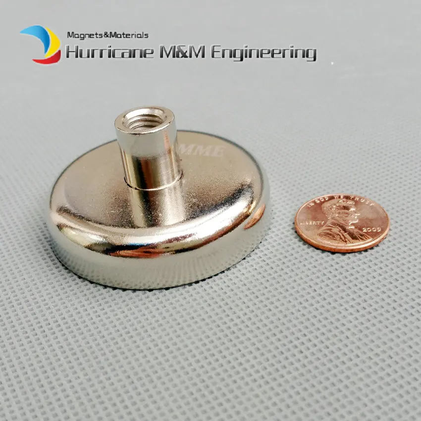 6pcs Mounting Magnet Dia 48mm Magnetic Pots with Thread Neodymium Permanent Strong Holding Magnet
6pcs Mounting Magnet Dia 48mm Magnetic Pots with Thread Neodymium Permanent Strong Holding Magnet