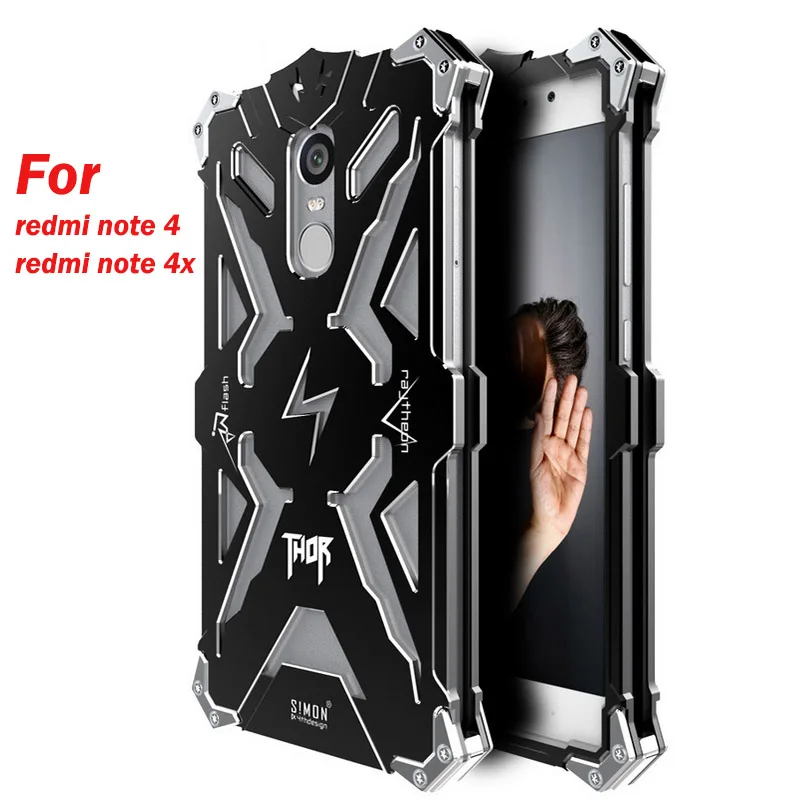 Zimon Shockproof Ironman Metal Case For Xiaomi Redmi Note 4x Xiaomi Note 4 Aluminum Case Anti-knock Bumper Redmi Note 4 Pro
Zimon Shockproof Ironman Metal Case For Xiaomi Redmi Note 4x Xiaomi Note 4 Aluminum Case Anti-knock Bumper Redmi Note 4 Pro