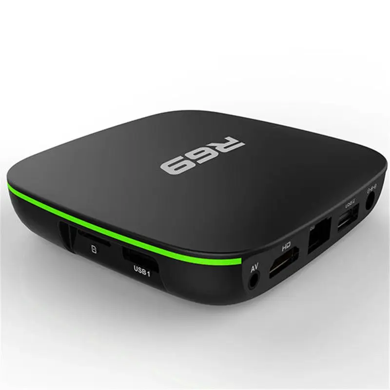 R69 Smart Android 7.1 OS TV Box 1GB 8GB Quad-Core 2.4G WiFi LAN Set Top Box 1080P HD Support 3D Movie Media Player Android Box
R69 Smart Android 7.1 OS TV Box 1GB 8GB Quad-Core 2.4G WiFi LAN Set Top Box 1080P HD Support 3D Movie Media Player Android Box