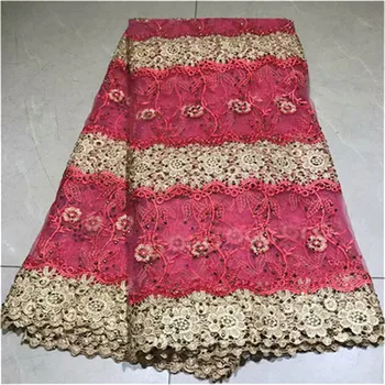 2019 High Quality Nigerian Lace Fabrics Latest stones Mesh African Lace Fabric Bride Guipure French Net Lace Fabric
2019 High Quality Nigerian Lace Fabrics Latest stones Mesh African Lace Fabric Bride Guipure French Net Lace Fabric