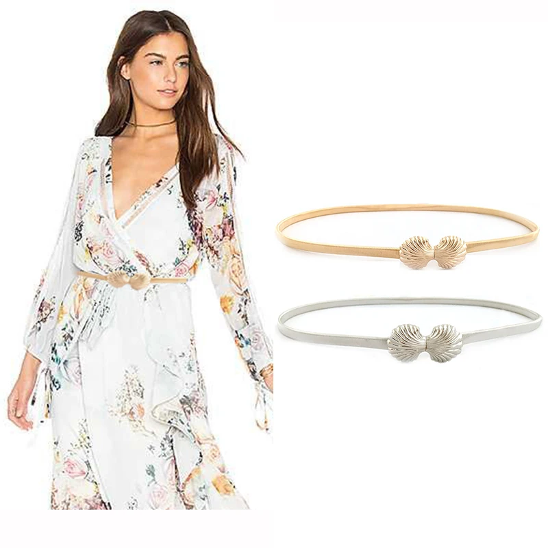 Seabigtoo Gold belts for women Shell shaped metal belts elastic chain luxury women ladies belts female decorated waist designer
Seabigtoo Gold belts for women Shell shaped metal belts elastic chain luxury women ladies belts female decorated waist designer