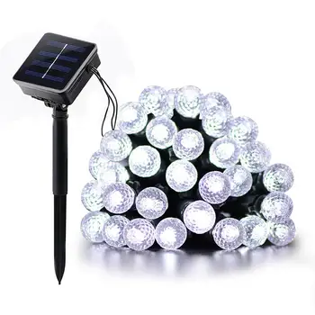 7M 50LEDs Diamond Bubble Designed Solar Powered Lamp LED String Light for Outdoor Holiday Party Gargen Decor
7M 50LEDs Diamond Bubble Designed Solar Powered Lamp LED String Light for Outdoor Holiday Party Gargen Decor