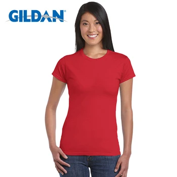 Gildan High Quality 22 Color S-XL Plain T Shirt Women 100% Cotton Elastic Basic T-shirts Female Casual Tops Short Sleeve T-shirt
Gildan High Quality 22 Color S-XL Plain T Shirt Women 100% Cotton Elastic Basic T-shirts Female Casual Tops Short Sleeve T-shirt