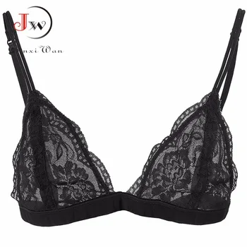 Full Lace Bralette Sexy Bras for Women Wire Free Push Up Bra bh Semi Sheer Triangle Women's Lingerie Sujetador
Full Lace Bralette Sexy Bras for Women Wire Free Push Up Bra bh Semi Sheer Triangle Women's Lingerie Sujetador