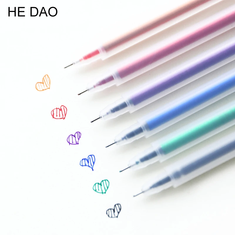 1 Pc Creative 0.5mm Super Fine Colors Ink Gel Pens Student Study Stationerys Office Supplies School Learning Pens
1 Pc Creative 0.5mm Super Fine Colors Ink Gel Pens Student Study Stationerys Office Supplies School Learning Pens