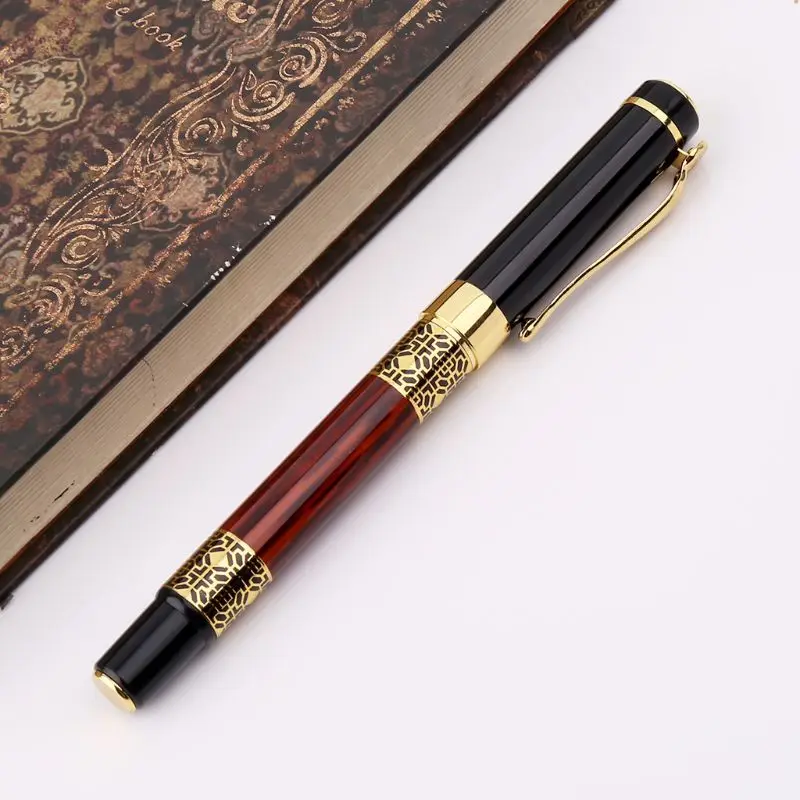Luxury Metal Ballpoint Pen Imitation Wood Emboss Pattern Rollerball Pen Office School Stationery
Luxury Metal Ballpoint Pen Imitation Wood Emboss Pattern Rollerball Pen Office School Stationery