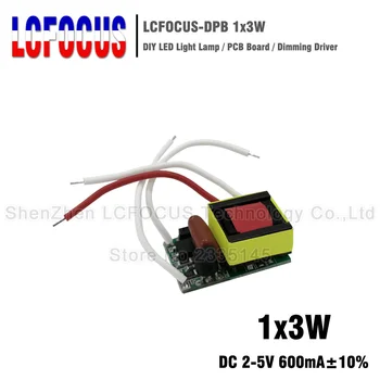 Dimming LED Driver 1x3W Dimmable 3 W Watt Lighting Transformers 600mA 2-5V Power Supply For 3W GU10 E27 Spotlight Light Lamps
Dimming LED Driver 1x3W Dimmable 3 W Watt Lighting Transformers 600mA 2-5V Power Supply For 3W GU10 E27 Spotlight Light Lamps