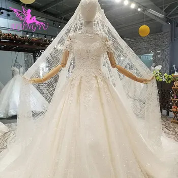AIJINGYU Gray Wedding Dress Hi Low Sexy Luxury 2019 Long Sleeve Made In China Elegant Gown With Pearl Beautiful Bridal Gowns 
AIJINGYU Gray Wedding Dress Hi Low Sexy Luxury 2019 Long Sleeve Made In China Elegant Gown With Pearl Beautiful Bridal Gowns