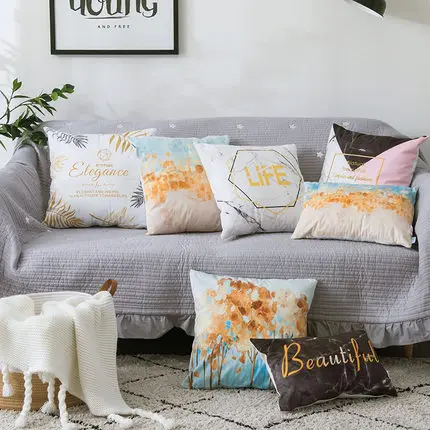 Nordic Style Pillow Cover Square Pillowcase household Soft Waist Throw pillowslip household Cushion case Gift
Nordic Style Pillow Cover Square Pillowcase household Soft Waist Throw pillowslip household Cushion case Gift