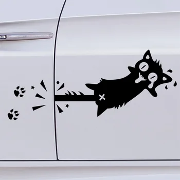 1 Pair Customization Cool Cat Stickers On Car Doors Car-styling For bmw opel Ford VW volkswagen toyota car accessories
1 Pair Customization Cool Cat Stickers On Car Doors Car-styling For bmw opel Ford VW volkswagen toyota car accessories
