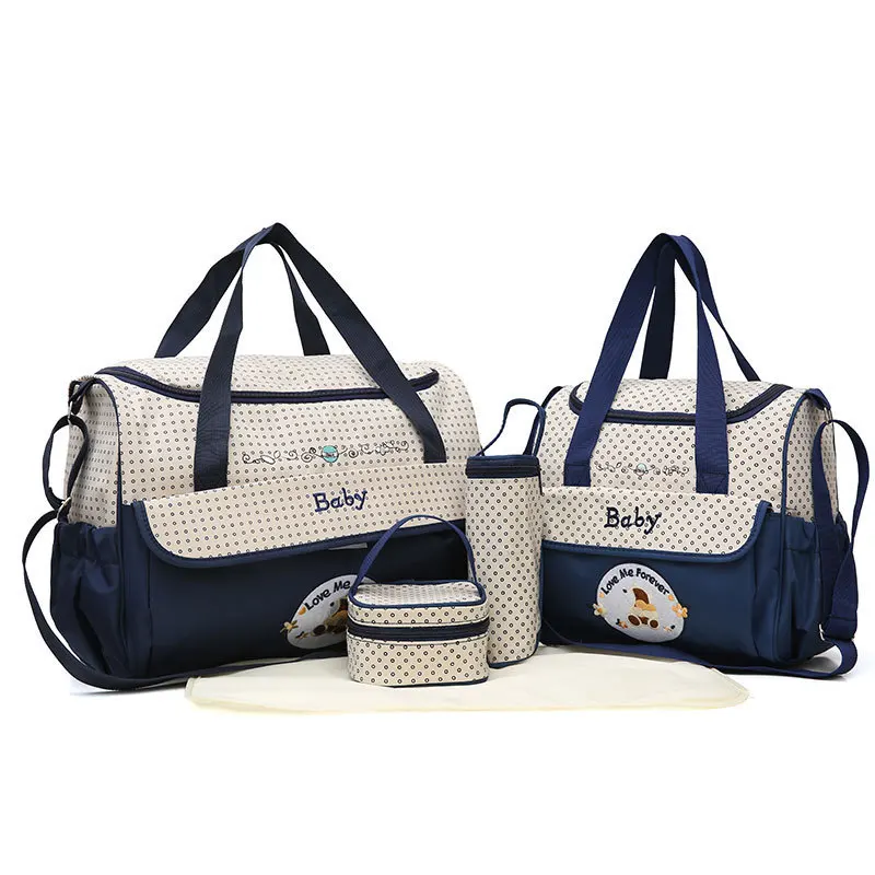 Multi-function Large-capacity Maternity Dress Five-Piece Diaper Bag Backpack For Moms Baby Bag Maternity For Baby Care Nappy Bag
Multi-function Large-capacity Maternity Dress Five-Piece Diaper Bag Backpack For Moms Baby Bag Maternity For Baby Care Nappy Bag