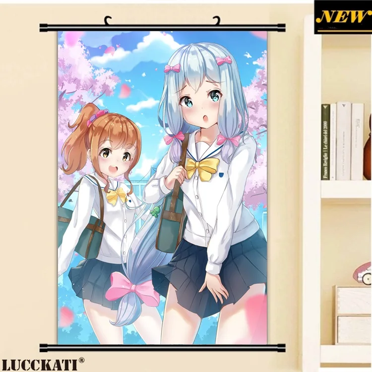 

40X60CM Ero Manga Eromanga Sensei Izumi Sagiri lolita loli cartoon anime wall picture mural poster scroll cloth canvas painting