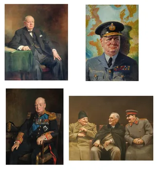 4pcs -GOOD--TOP COOL PRINT PAINTING--World War II ART Winston Churchill, Franklin D. Roosevelt and Joseph Stalin art on canvas
4pcs -GOOD--TOP COOL PRINT PAINTING--World War II ART Winston Churchill, Franklin D. Roosevelt and Joseph Stalin art on canvas