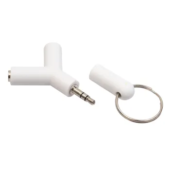1pc High Quality 3.5 mm Stereo Audio Y-Splitter 2 Female to 1 Male Cable Adapter For Earphone Wired Earphone Accessories #30
1pc High Quality 3.5 mm Stereo Audio Y-Splitter 2 Female to 1 Male Cable Adapter For Earphone Wired Earphone Accessories #30