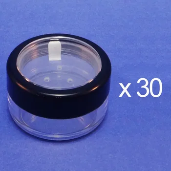 30 Pcs Made in Taiwan Travel Size Sifter Loose Powder Plastic Jar with Pull Tab Seal Sticker on Sifter (AY81(10)(W)SST-C=30pcs)
30 Pcs Made in Taiwan Travel Size Sifter Loose Powder Plastic Jar with Pull Tab Seal Sticker on Sifter (AY81(10)(W)SST-C=30pcs)