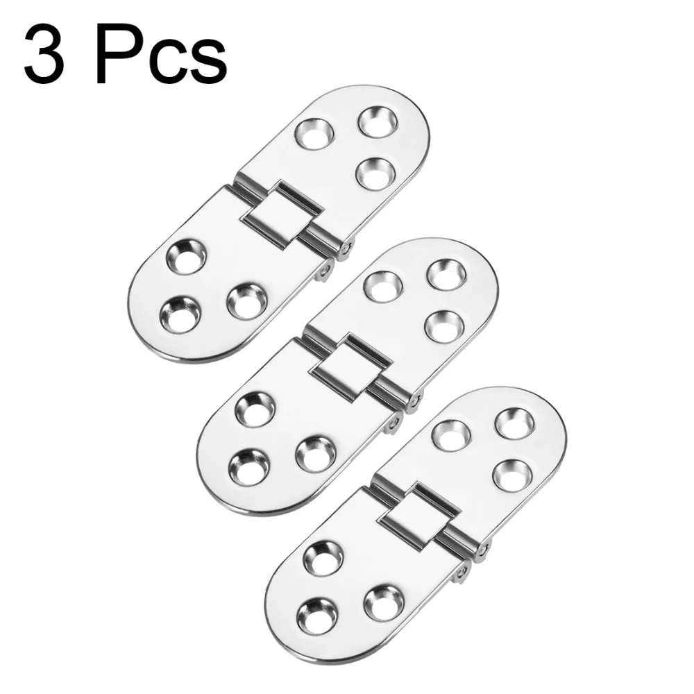 Uxcell Newest 3Pcs 79mm Long Silver Tone Zinc Alloy 5mm Dis. Chrome Plating Finish Sewing Machine Table Folding Flip Hinge
Uxcell Newest 3Pcs 79mm Long Silver Tone Zinc Alloy 5mm Dis. Chrome Plating Finish Sewing Machine Table Folding Flip Hinge