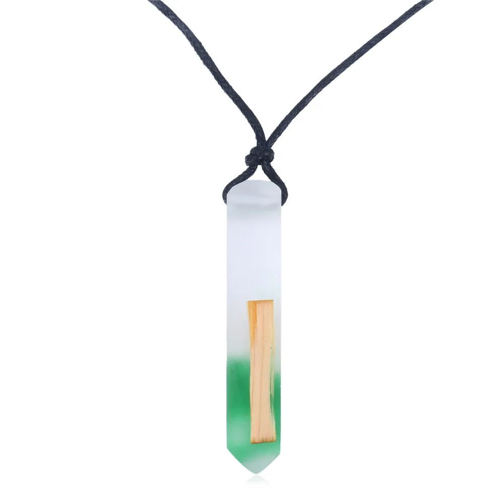 Wood Resin Ink Necklace Women Men Handmade Vintage choker Statement Necklaces Pendants Rope Wooden Necklace Female Jewelry S3
Wood Resin Ink Necklace Women Men Handmade Vintage choker Statement Necklaces Pendants Rope Wooden Necklace Female Jewelry S3