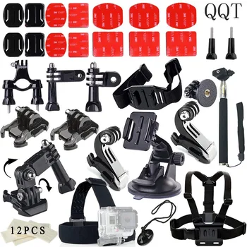 QQT for Gopro Hero 7 6 5 Accessories Set for go pro kit for hero 4 3 for SJ4000 for SJCAM for xiaomi for yi 4 K Sports camera
QQT for Gopro Hero 7 6 5 Accessories Set for go pro kit for hero 4 3 for SJ4000 for SJCAM for xiaomi for yi 4 K Sports camera