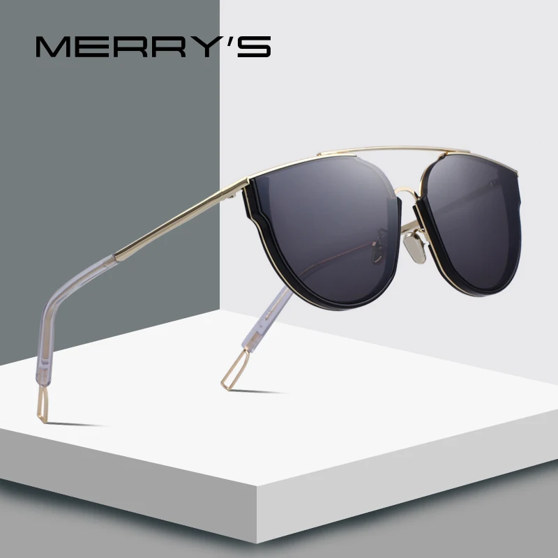 MERRYS DESIGN Women Fashion Cat Eye Sunglasses Twin-Beams Frame Sun Glasses Metal Temple 100% UV Protection S6300
MERRYS DESIGN Women Fashion Cat Eye Sunglasses Twin-Beams Frame Sun Glasses Metal Temple 100% UV Protection S6300